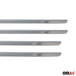 Mercedes-Benz E-Class W211 Window Trim - Omac - S.Steel - Gloss Silver - '03-'09 Mercedes-Benz E-Class W211 Window Trim - Omac - S.Steel - Gloss Silver - '03-'09